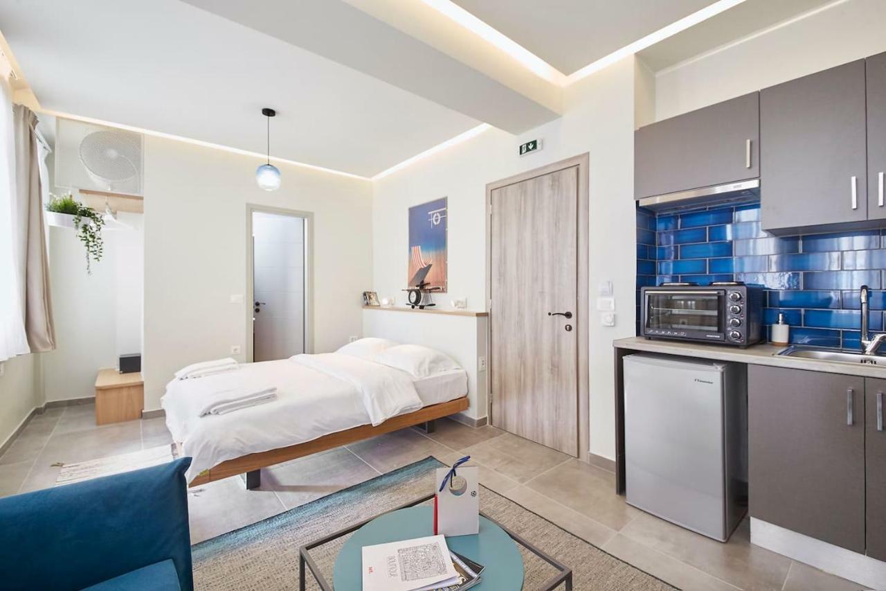 Live In A Funky & Renovated Studio Near Acropolis Atenas Exterior foto